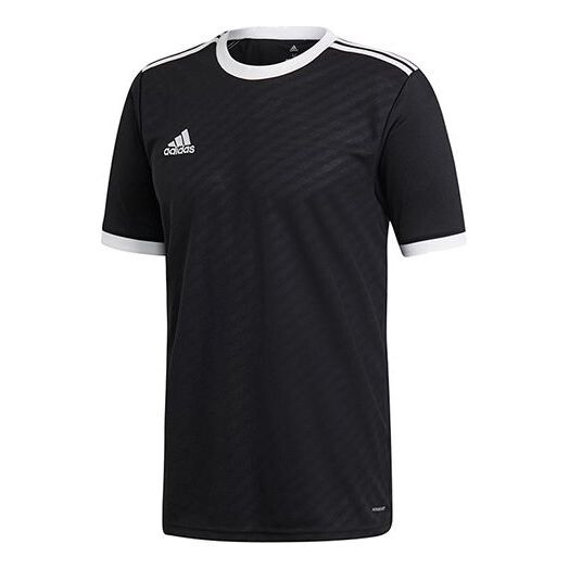 

Футболка Adidas AFS TIRO Jersey JSY Soccer/Football Sports Short Sleeve Black, Черный