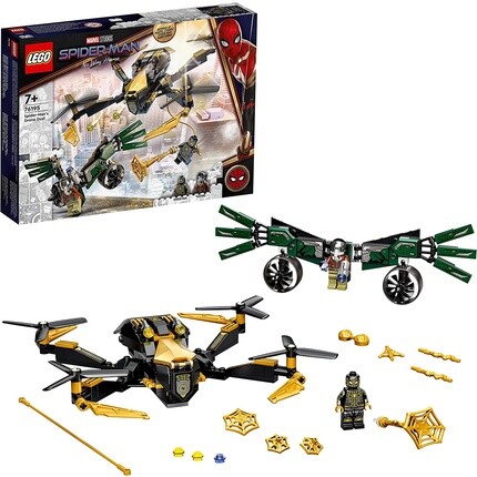 

Конструктор Lego 76195 Marvel дуэль Человека-паука и дронов