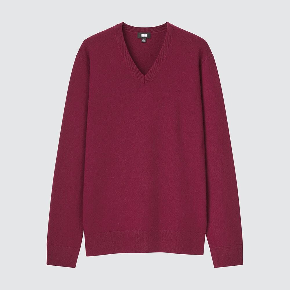 

Свитер унисекс Uniqlo, темно-бордовый