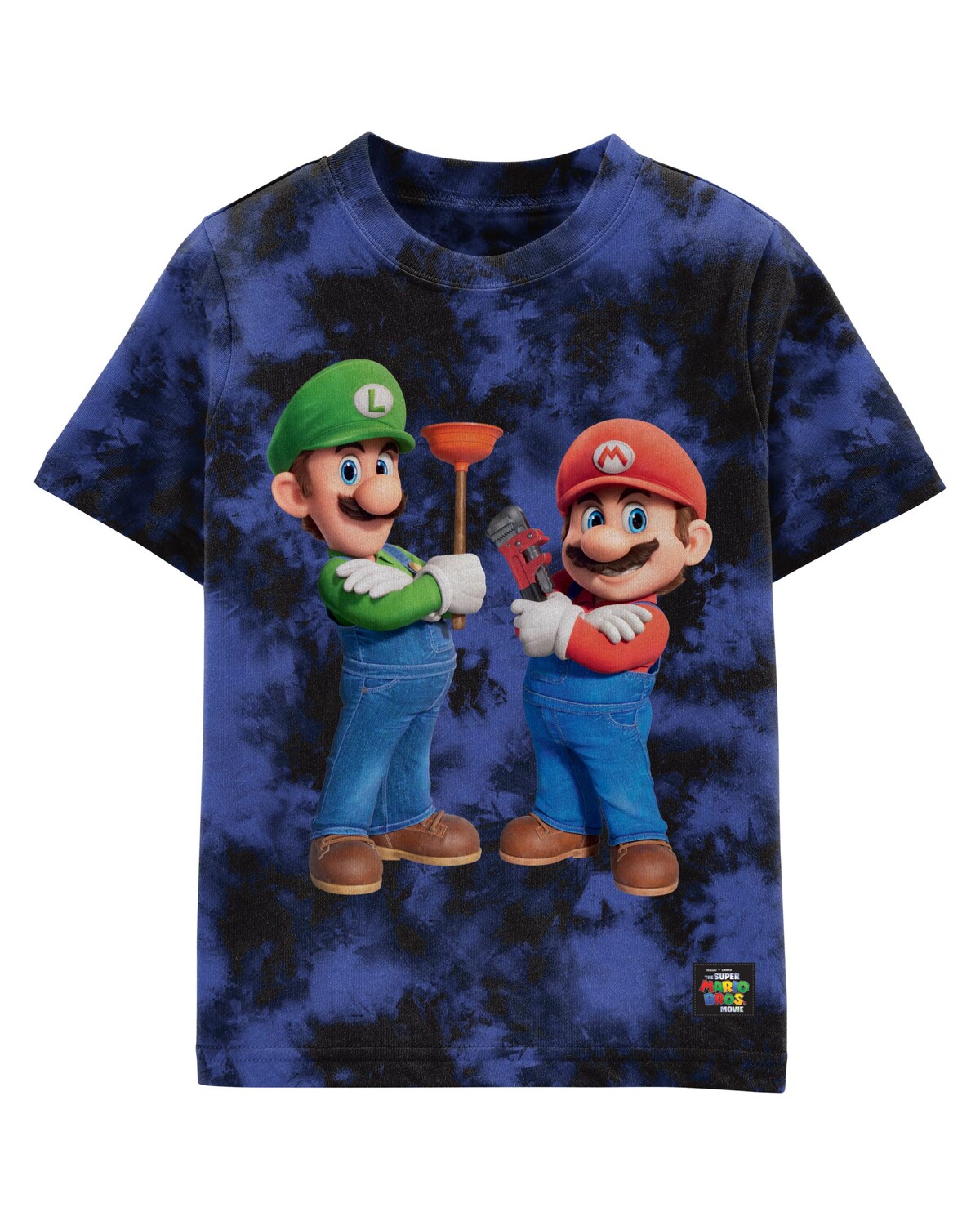 

Футболка Super Mario Bros. для малышей Carter's, темно-синий