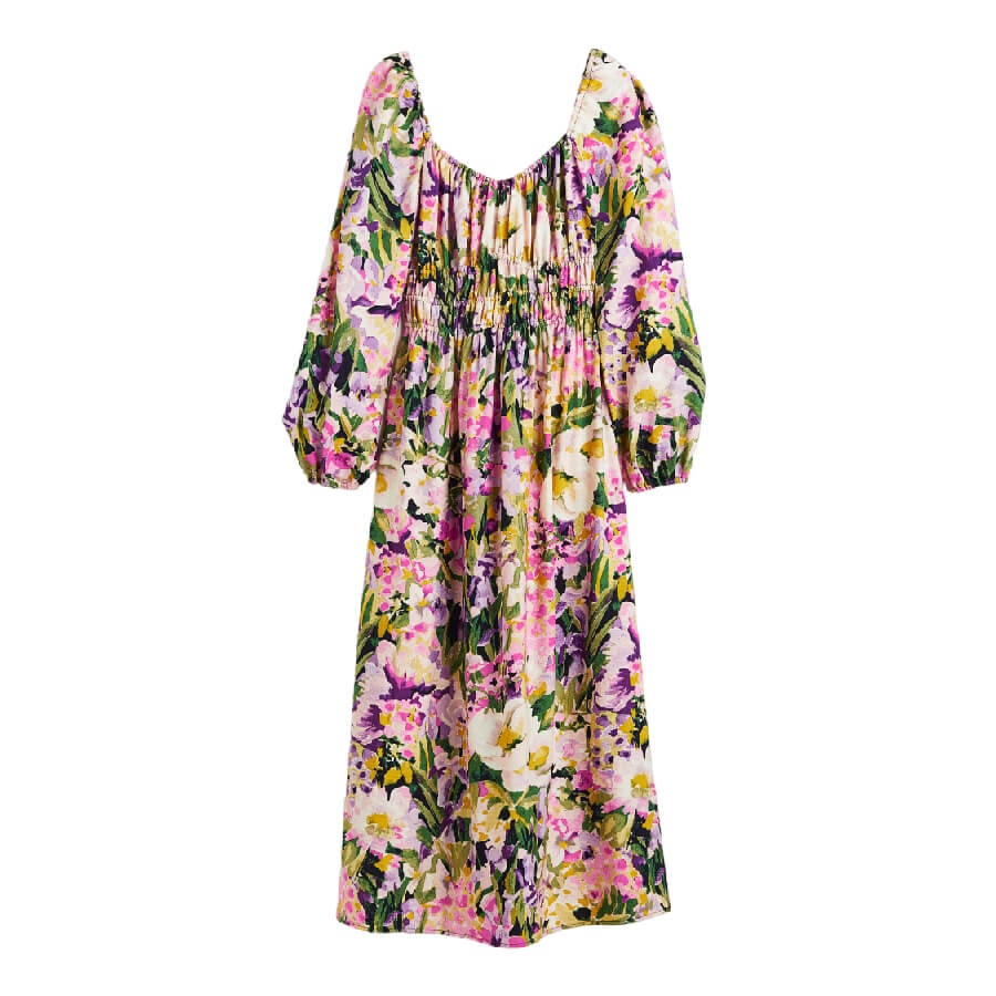

Платье H&M Smocked, мультиколор