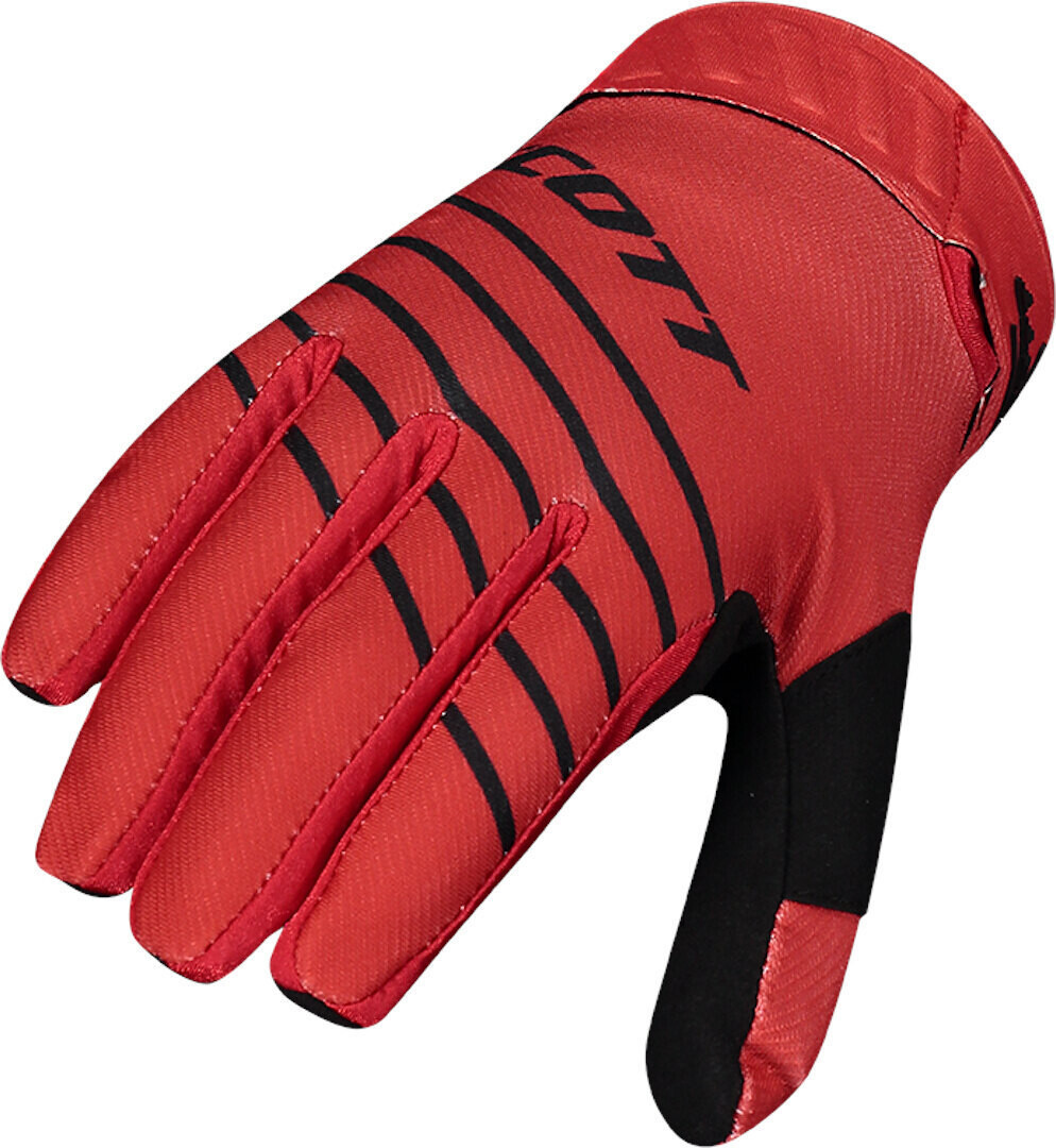 

Перчатки Scott 450 Angled с логотипом, красный/черный