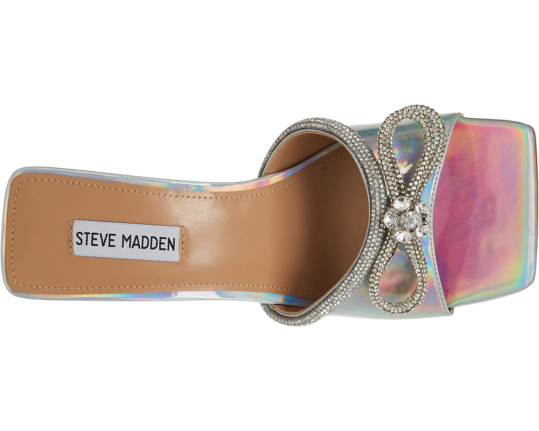 Туфли на каблуках Embellish Heeled Sandal Steve Madden, радужный ботильоны на каблуке steve madden