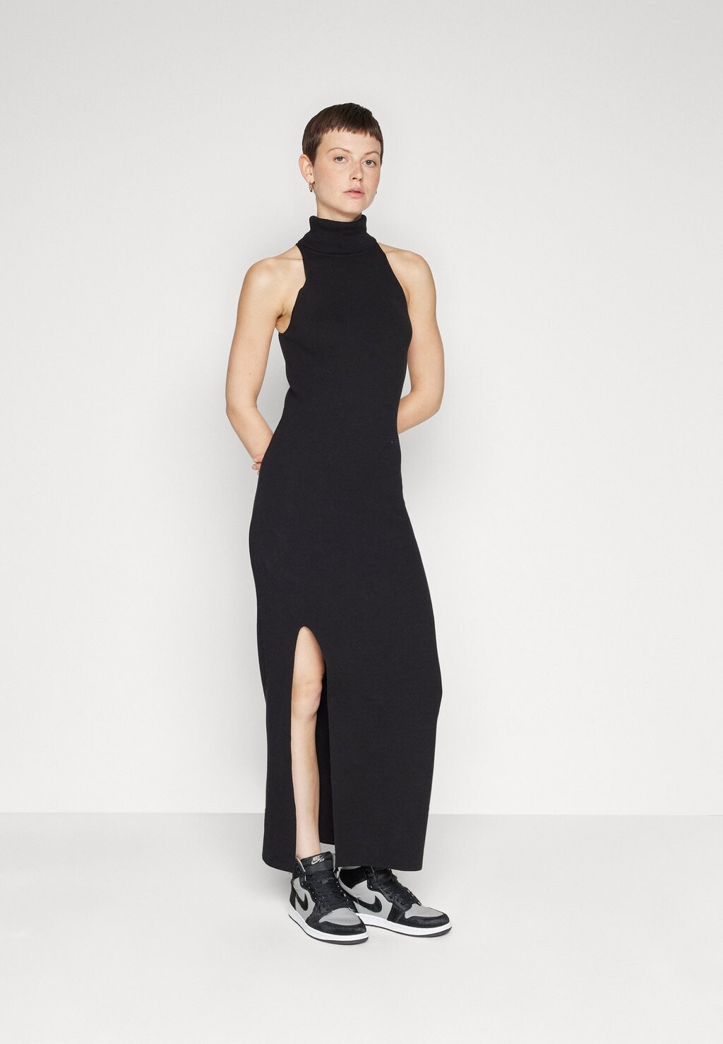 Длинное платье RAW SLIM DRESS G-Star, черный