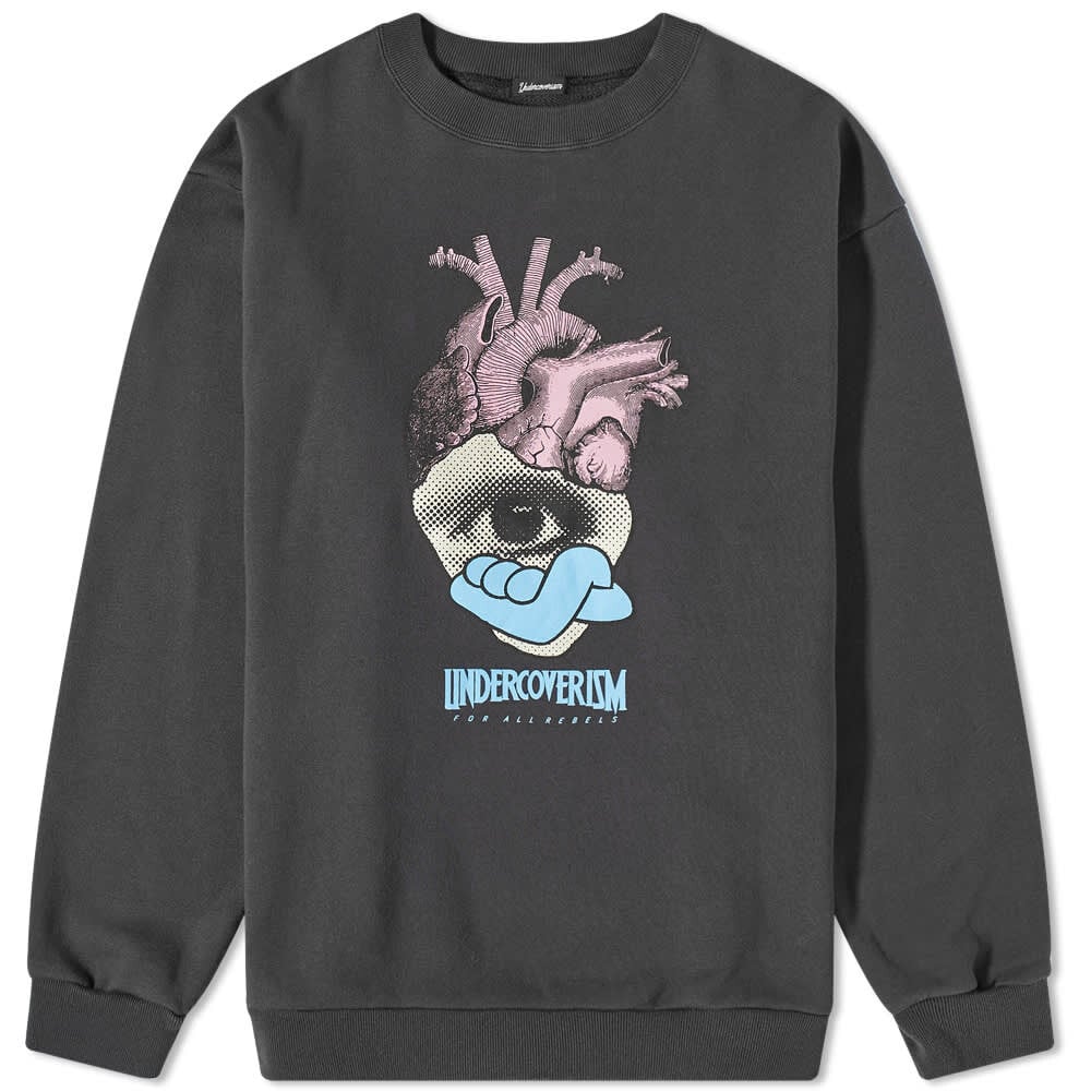 

Толстовка Undercoverism Heart Logo Print Crew Sweat