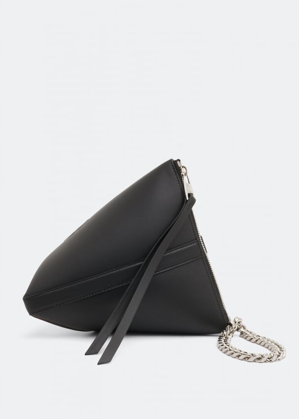 

Клатч ALEXANDER MCQUEEN The Curve pouch, черный
