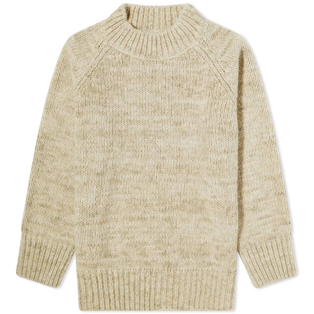 

Джемпер Maison Margiela Oversized Knitted Crew Neck Jumper, Серый