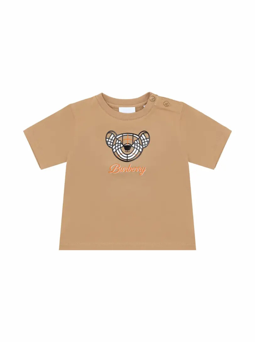 

Хлопковая футболка Thomas Bear Burberry