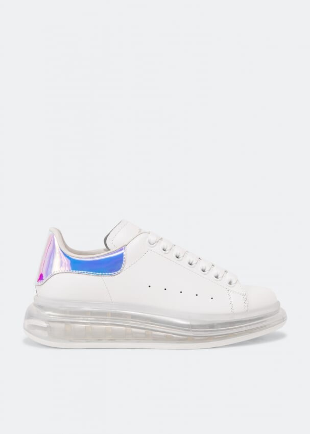 

Кроссовки ALEXANDER MCQUEEN Leather oversized sneakers, белый
