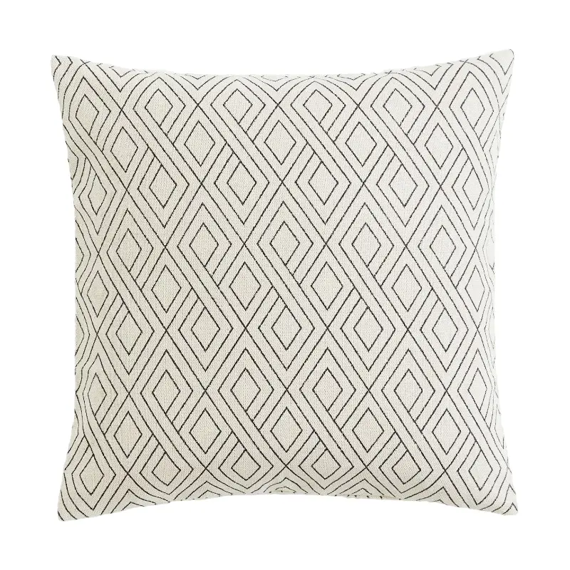 

Чехол для декоративной подушки H&M Home Patterned, светло-бежевый