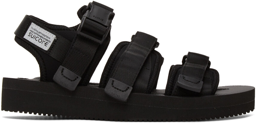 

Черные сандалии GGA-V Suicoke