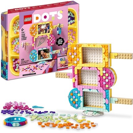 

Конструктор для творчества Lego 41956 Dots фоторамки и браслет мороженое