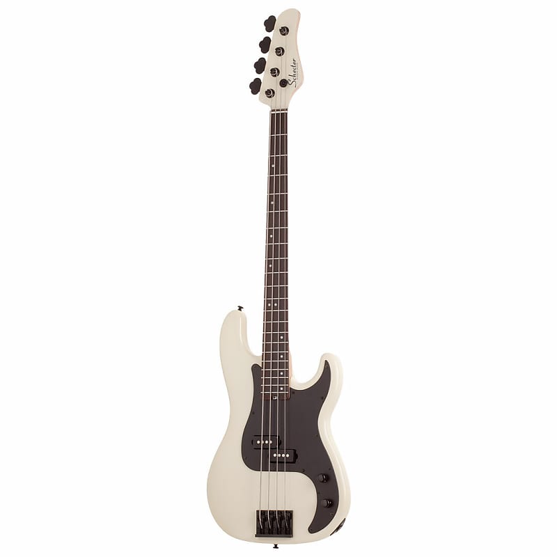 Бас-гитара Schecter P-4 - цвет слоновой кости P-4 Electric Bass Guitar -