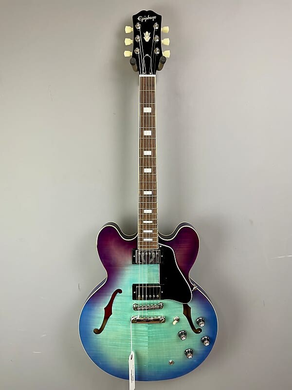 

Epiphone ES-335 Figured 2020 — настоящее время Blueberry Burst