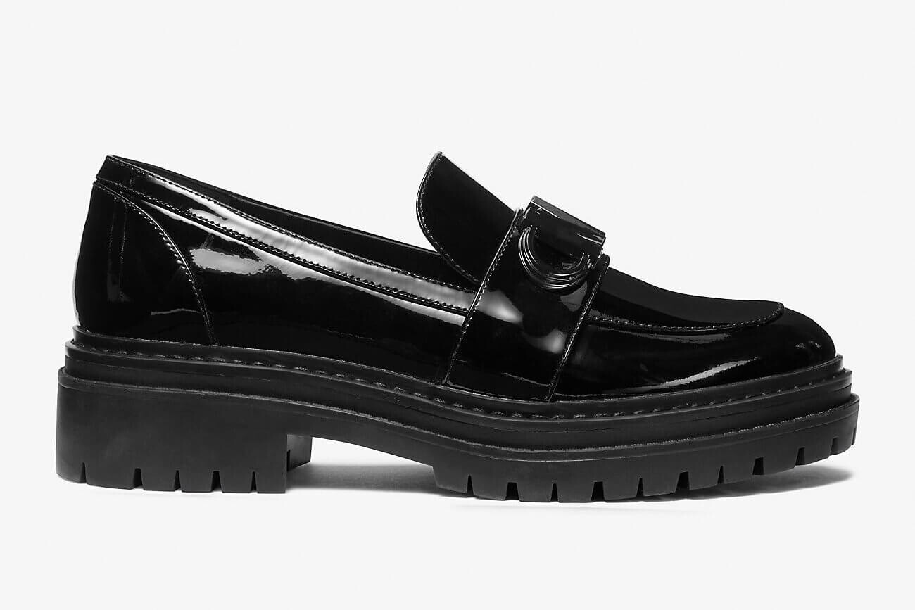 

Кожаные лоферы MICHAEL Michael Kors Parker, черный