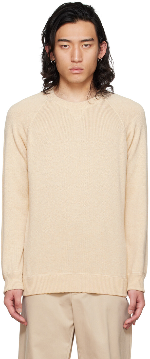 

Бежевый свитер с регланами Ghiaia Cashmere