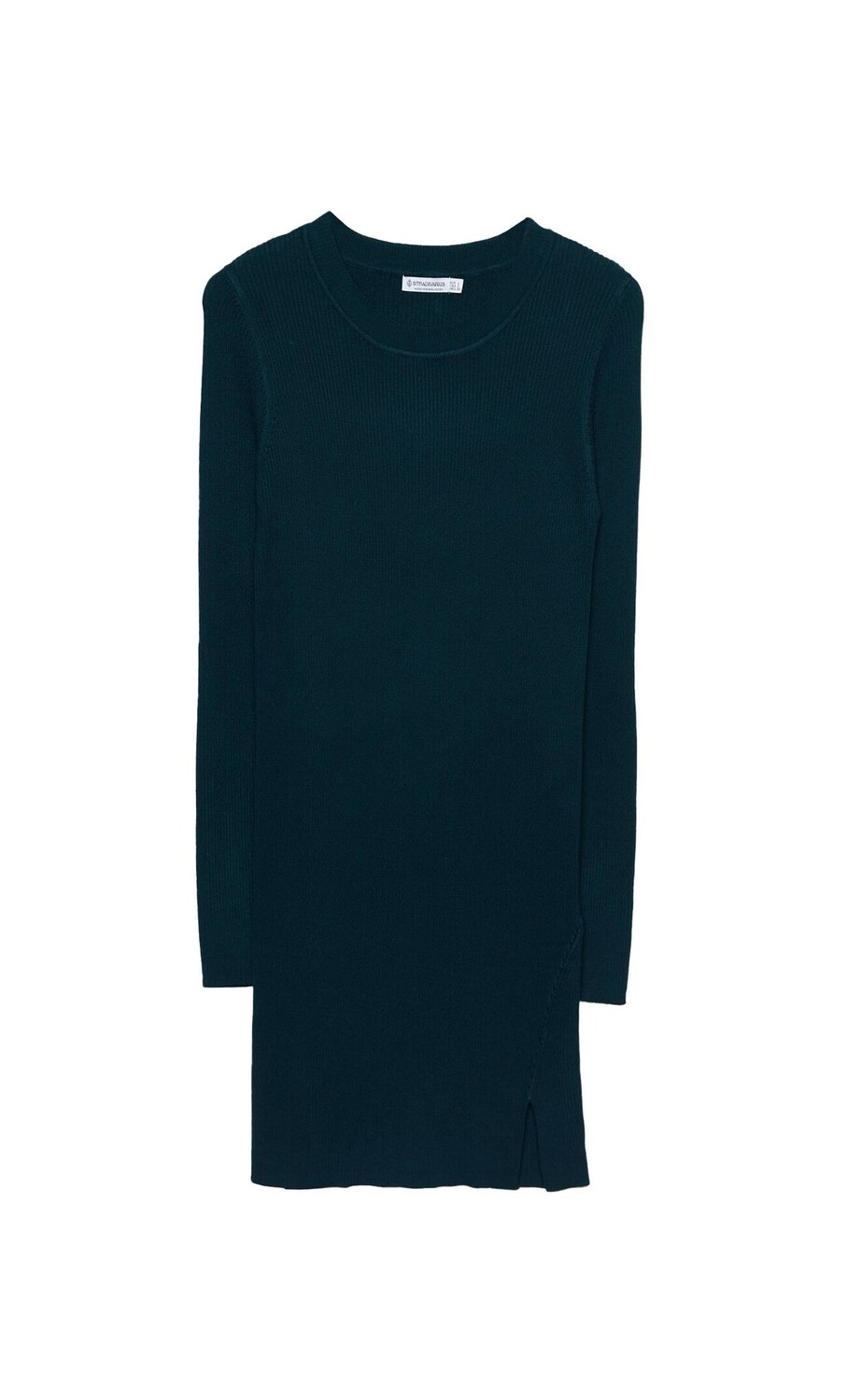 

Короткое платье с круглым вырезом Stradivarius