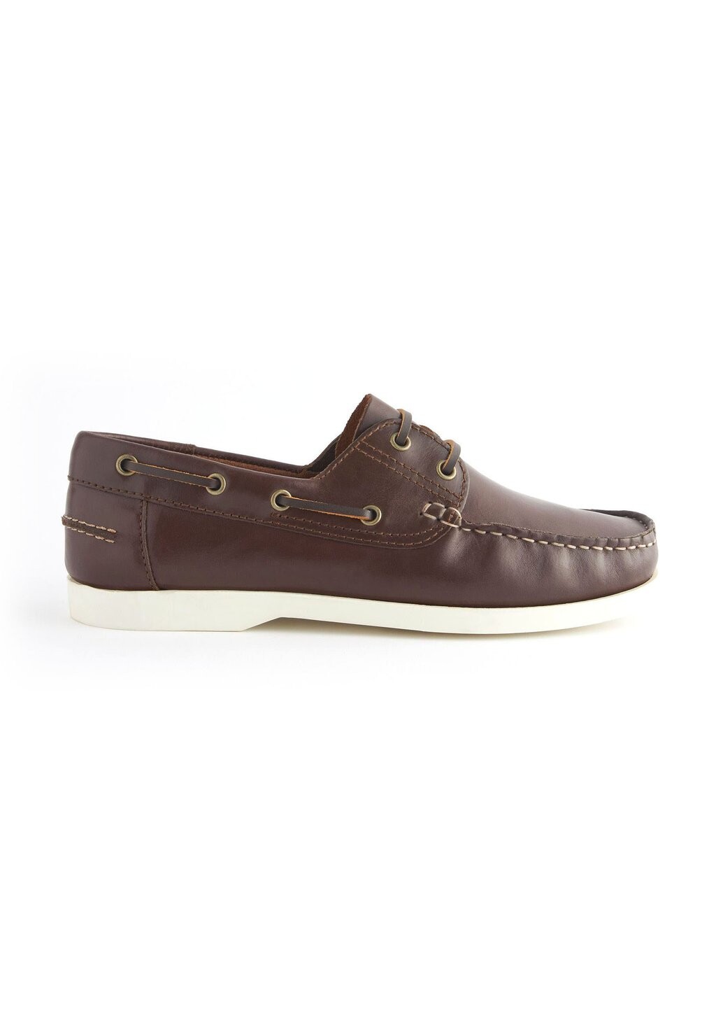 

Топсайдеры Wide Fit Classic Boat Shoes Next, коричневый