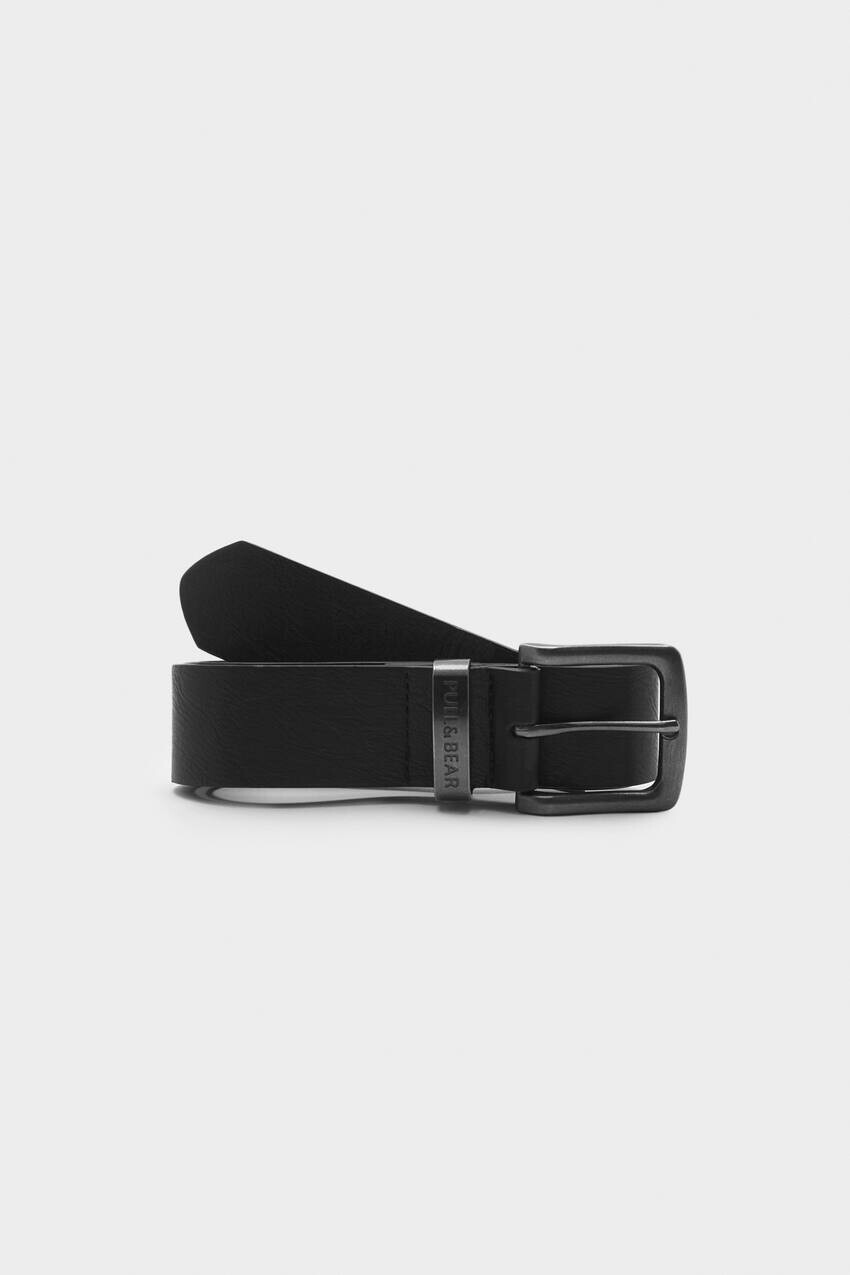 

Черный пояс Pull&Bear, черный