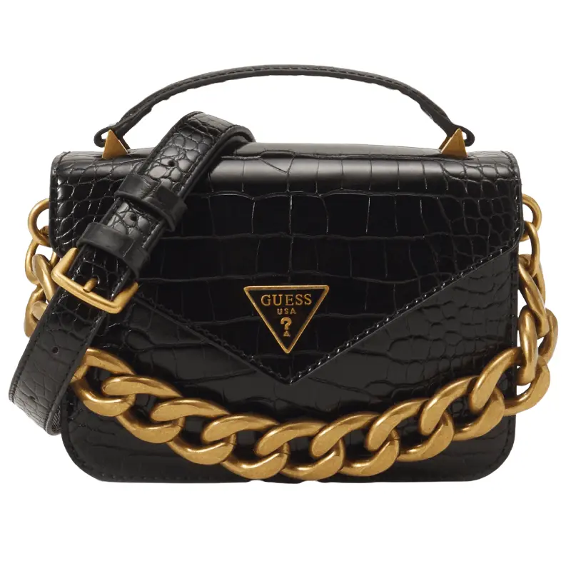 

Сумка кросс-боди Guess Retour Handle Flap, черный