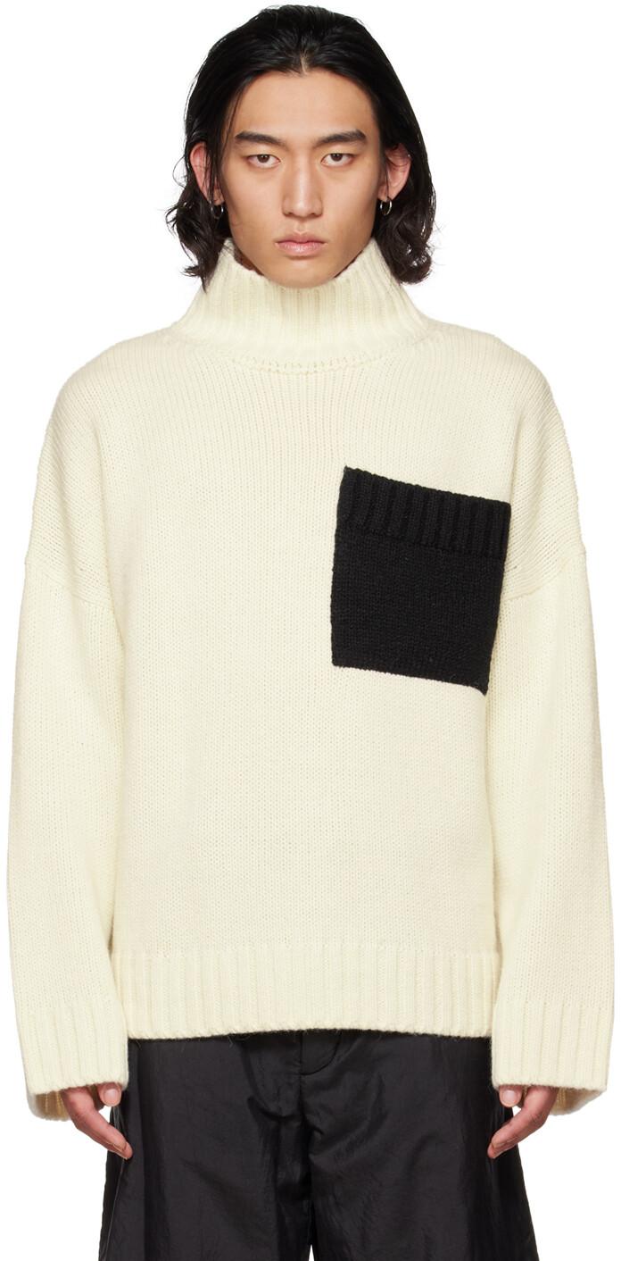 

Водолазка с нашивками Off-White JW Anderson, Серый