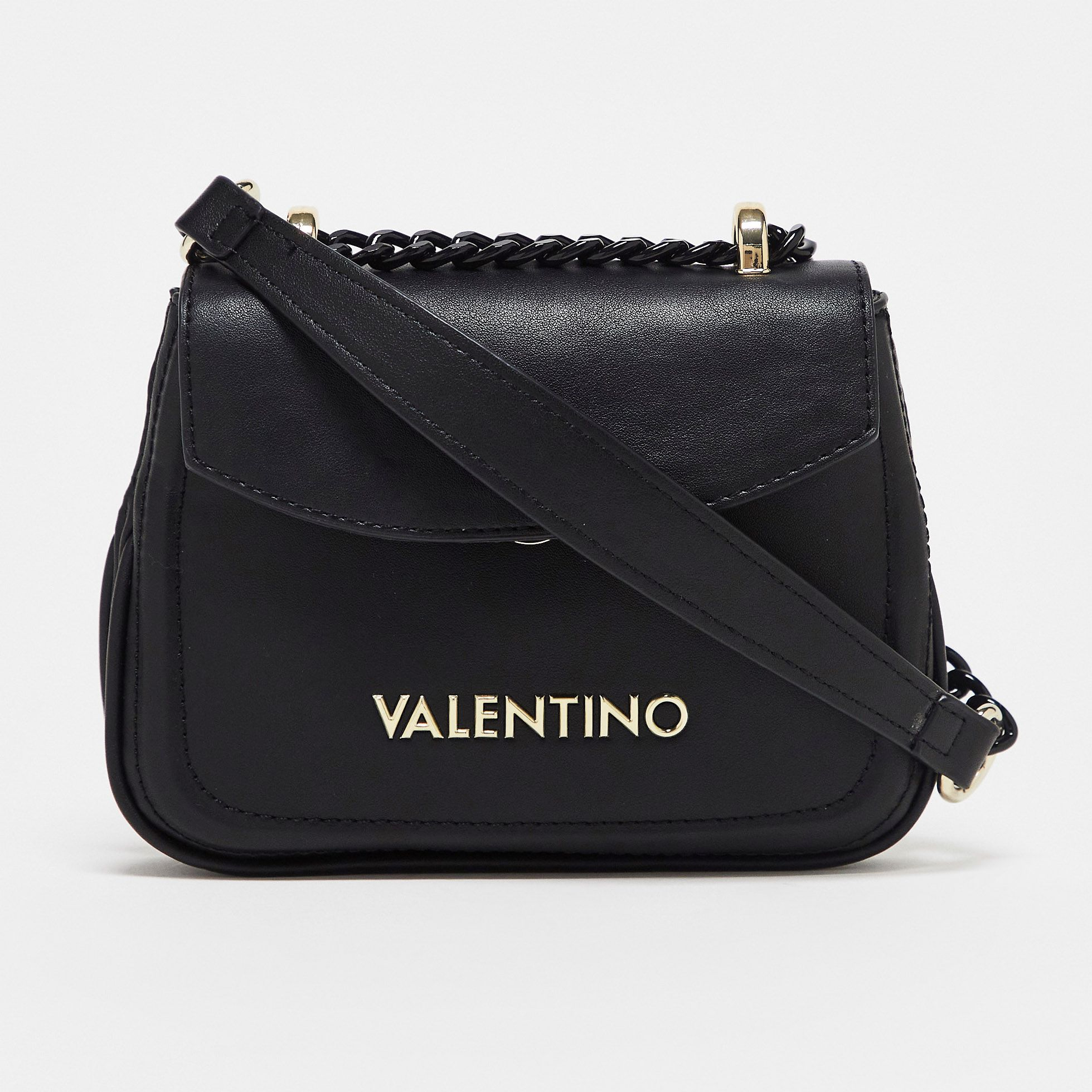 Сумка Valentino Stoccolma Flap, черный сумка valentino bags soho коричневый
