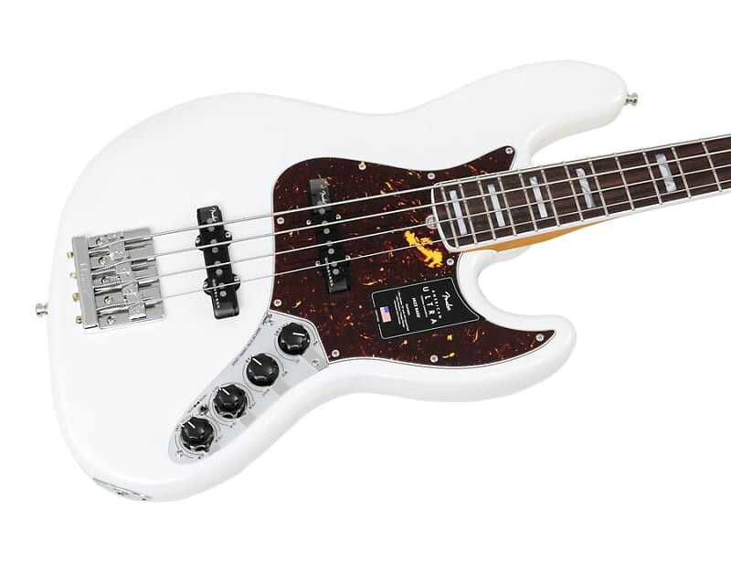 

Fender American Ultra Jazz Bass Arctic Pearl 2022 2 Day Ship
