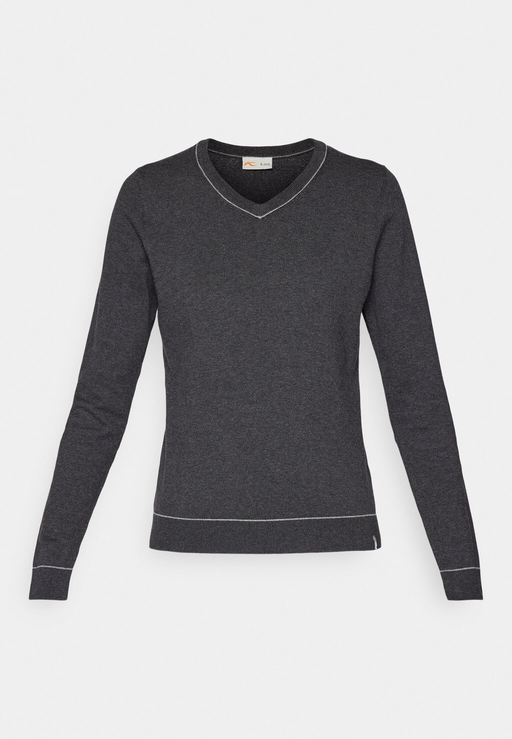 

Вязаный свитер WOMEN KICKI V NECK Kjus, черный