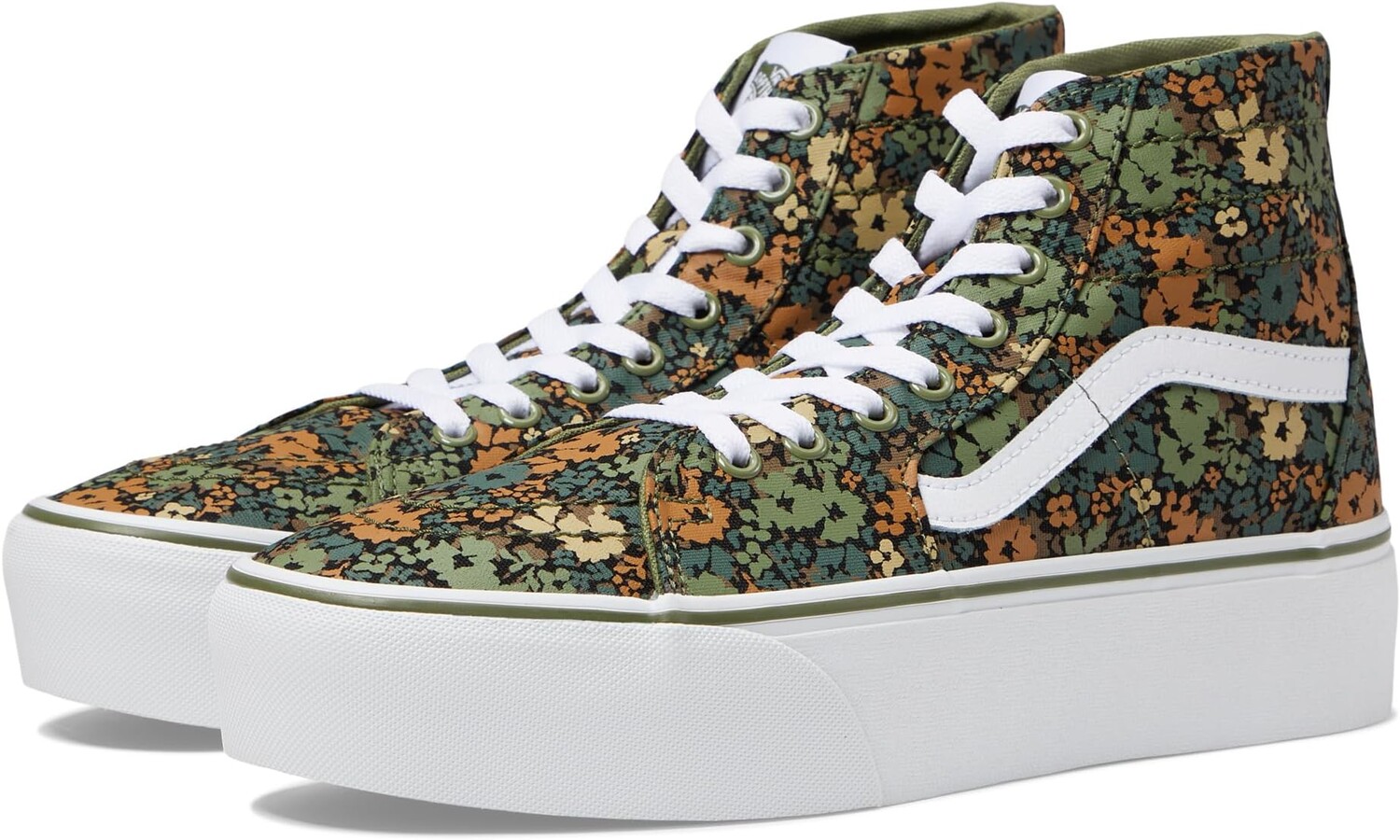 

Кроссовки Sk8-Hi Tapered Stackform Vans, цвет Loden Green