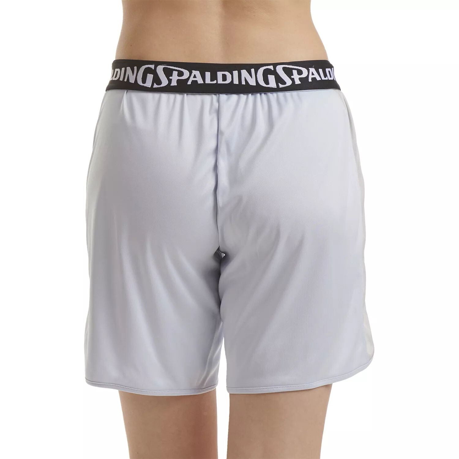 

Баскетбольные шорты больших размеров Spalding Spalding, черный/белый