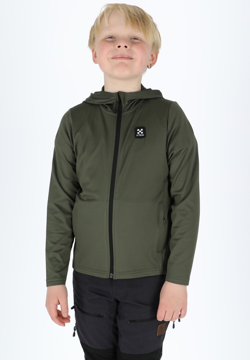 

Толстовка ACTIVE FULL HOOD JR X-Trail, цвет olive