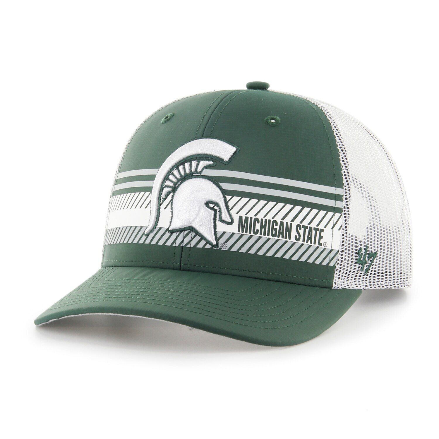 

Мужская зеленая кепка '47 Michigan State Spartans Cumberland Trucker Snapback