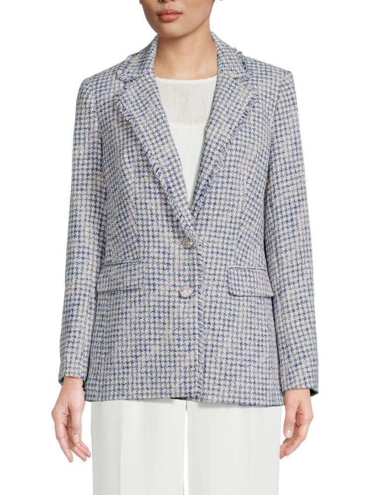 

Твидовый пиджак Karl Lagerfeld Paris, цвет Lapis Blue
