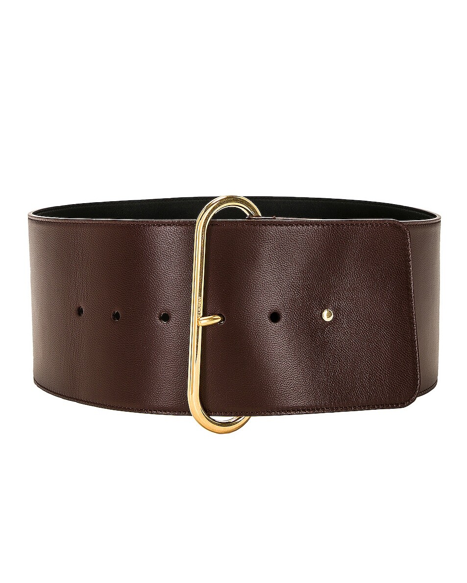 

Ремень Saint Laurent Wide, цвет Penny X Patch