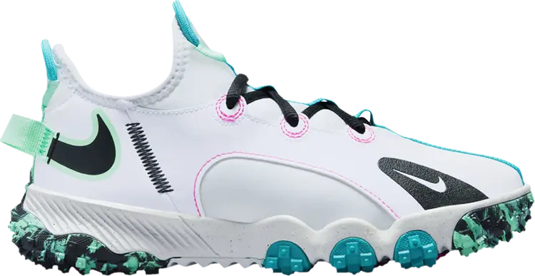 

Кроссовки Future Field GS 'White Green Glow', белый