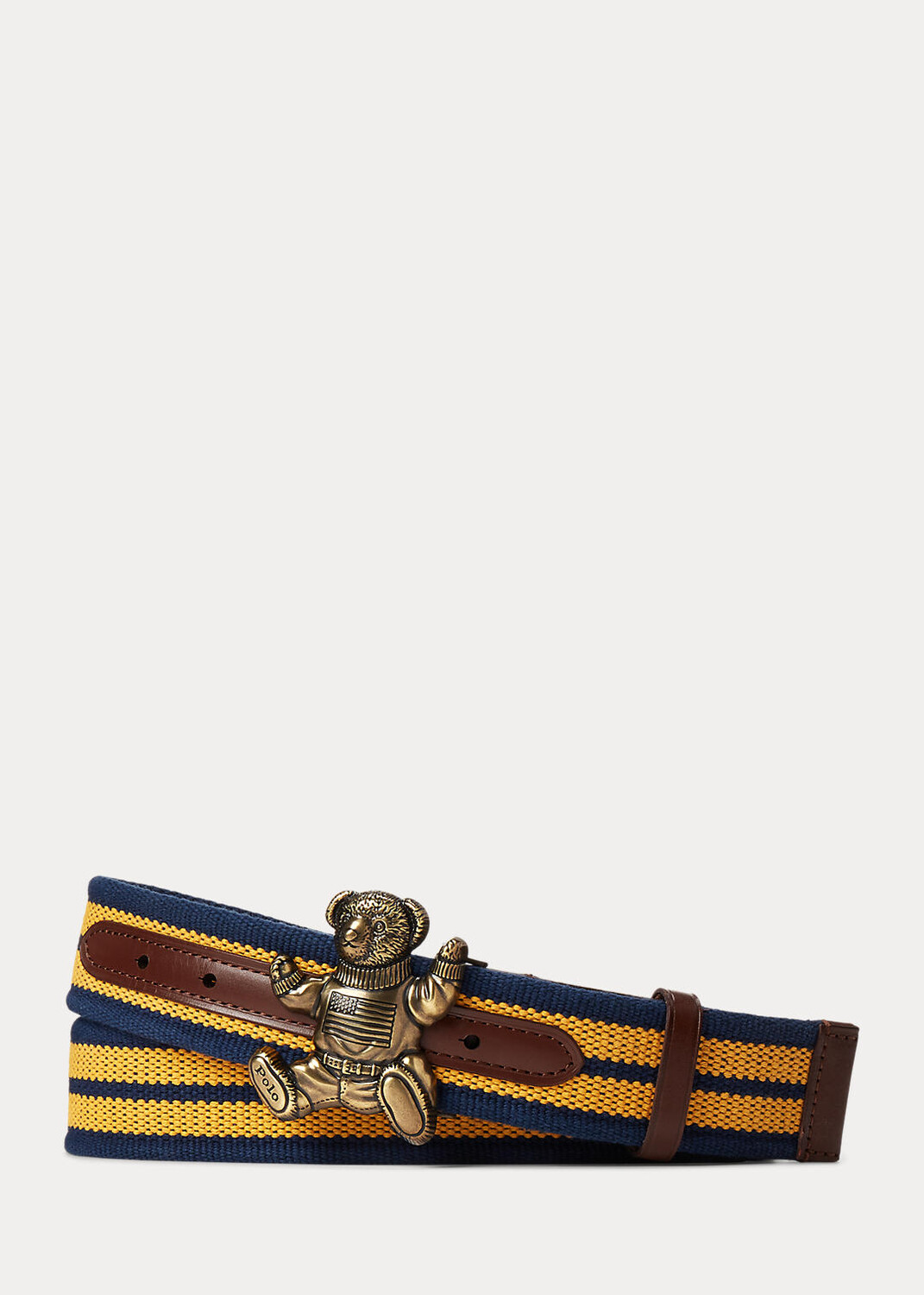 

Полосатый ремень Polo Bear