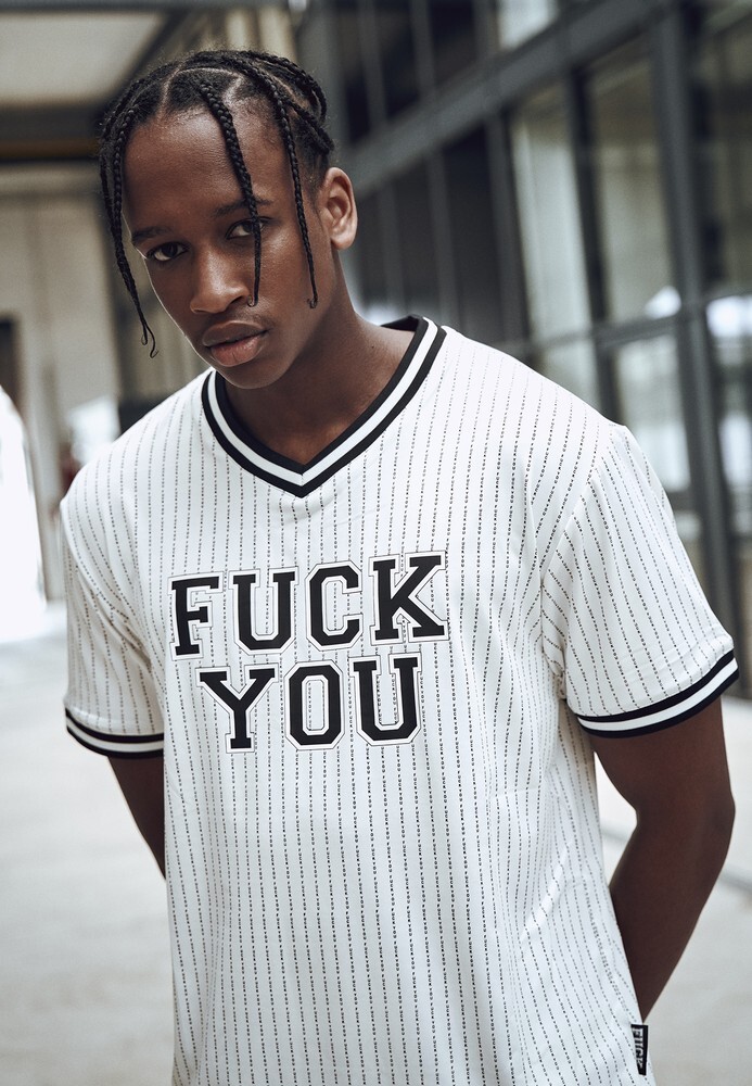 

Футболка Mister Tee Fuckyou Jersey, белый
