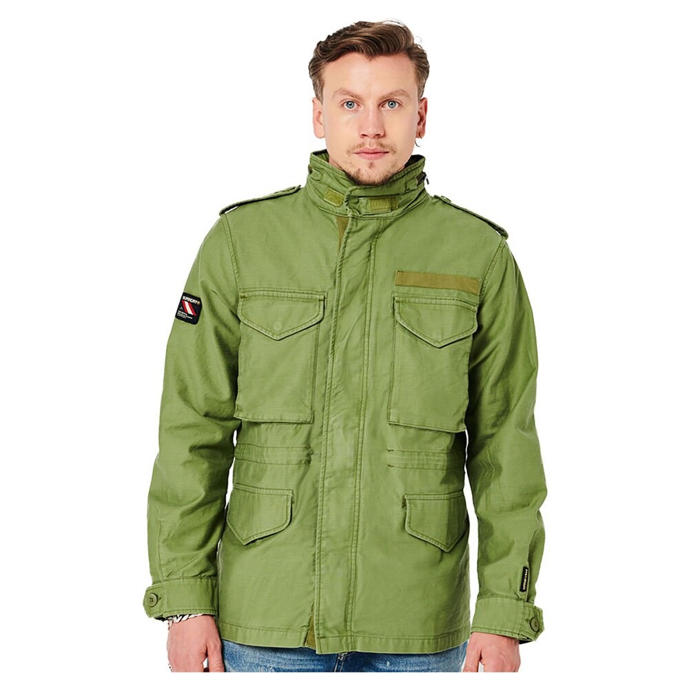 

Куртка Superdry Vintage M65 Military, зеленый