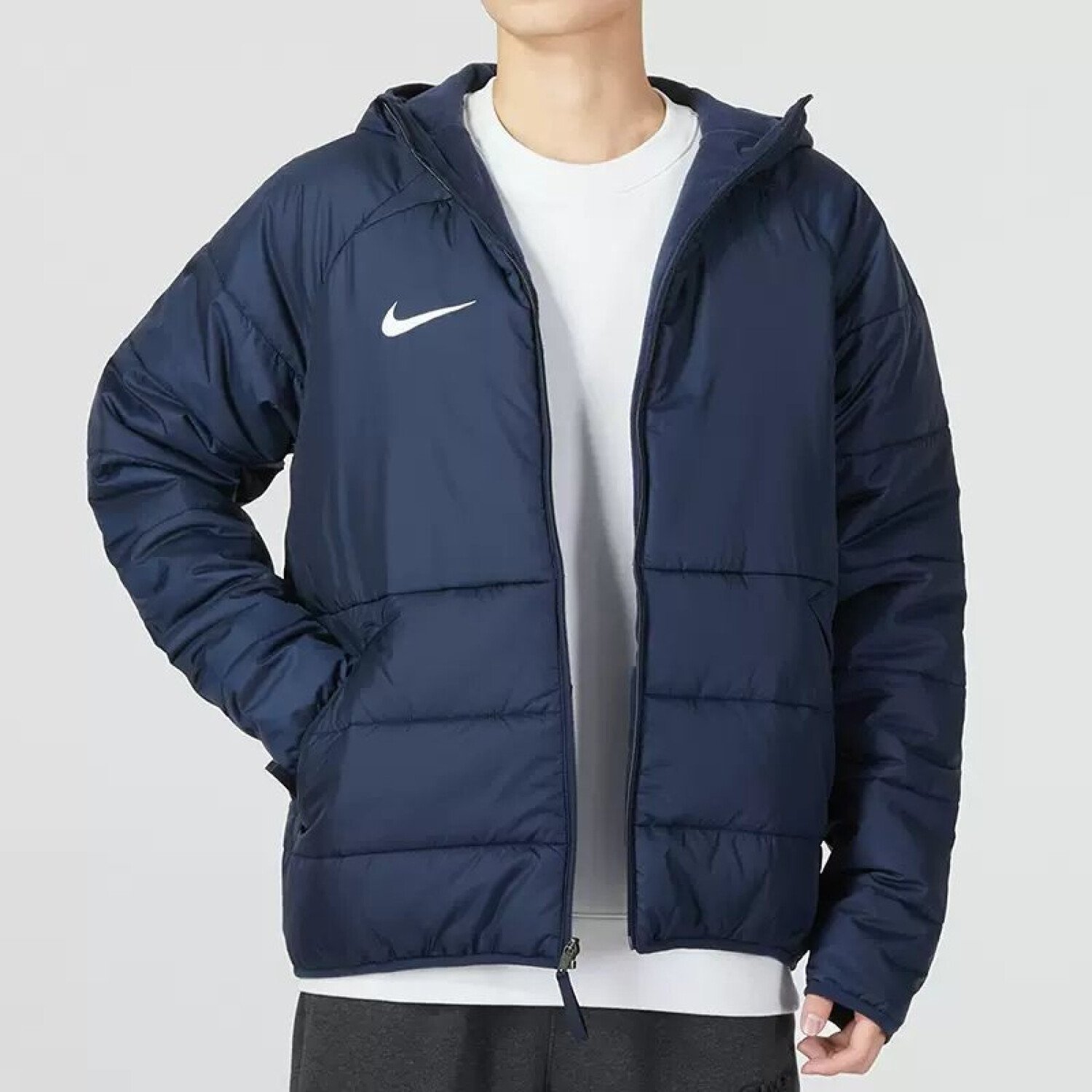 

Куртка Nike Windproof Warm Hooded, темно-синий