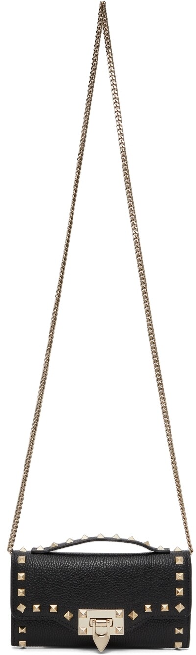 

Черная сумка на цепочке Rockstud Valentino Garavani