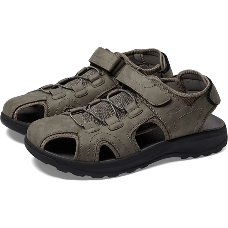 

Сандалии Huck Sport Closed Toe Fisherman Sandal Nunn Bush, древесный уголь
