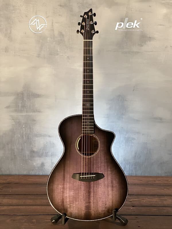 

Акустическая электрогитара Breedlove Lmt Oregon Blackberry Concert-SN7346-PLEK'd-Aeris Packaging Lmt Oregon Concert Cutaway Acoustic-Electric Guitar-SN7346