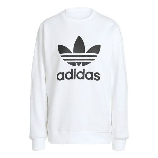 

Толстовка Adidas originals Logo Printing Sports Pullover White, Белый