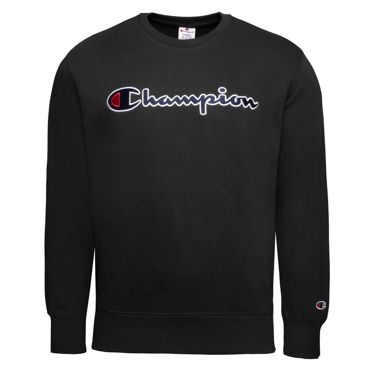 

Мужская толстовка с круглым вырезом CHAMPION, черный