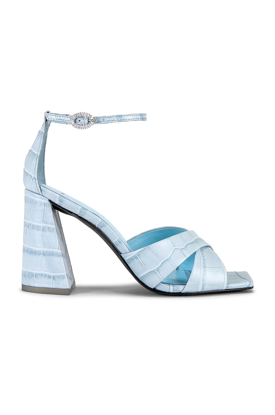 

Сандалии BLACK SUEDE STUDIO Chelsea Heel, цвет Baby Blue