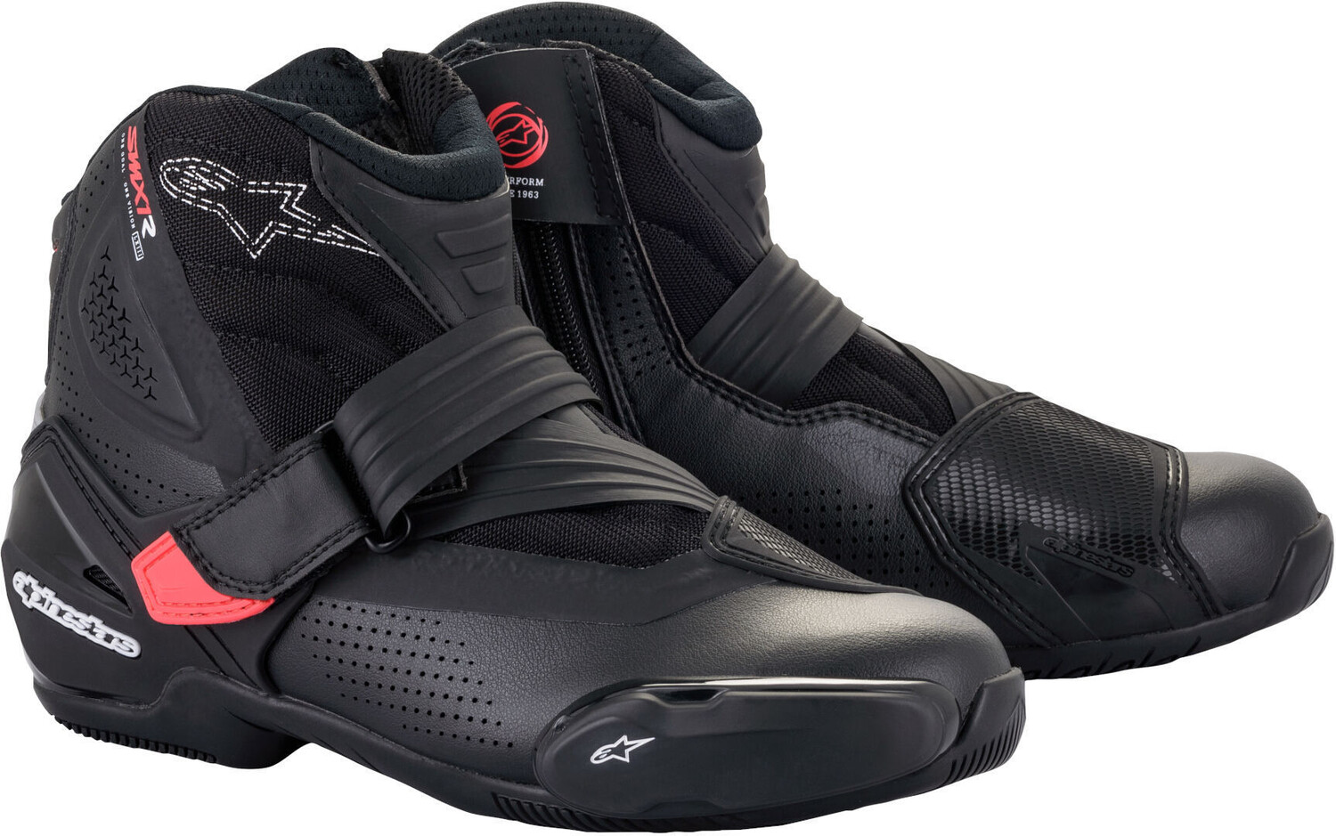 

Женские мотоциклетные ботинки Alpinestars Stella SMX-1 R V2 Vented, черный/розовый