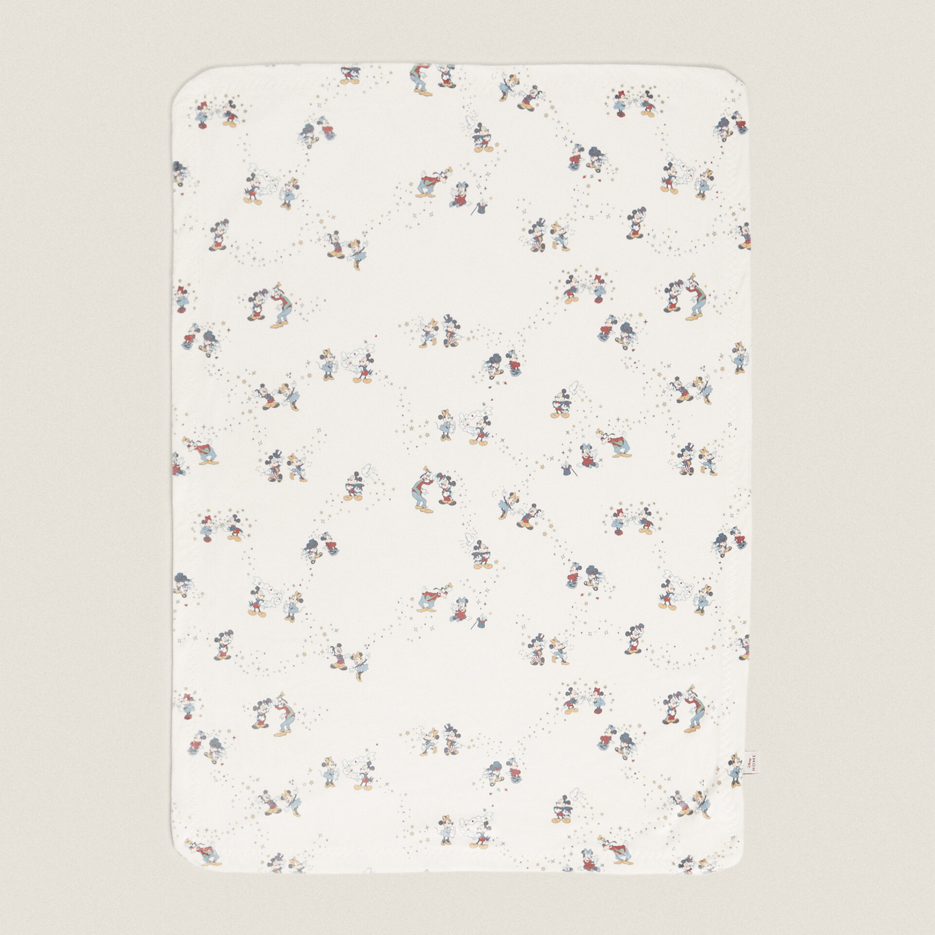 Детское одеяло Zara Home Mickey Mouse Disney Fleece, бежевый флисовое одеяло с мотивом медведя белый