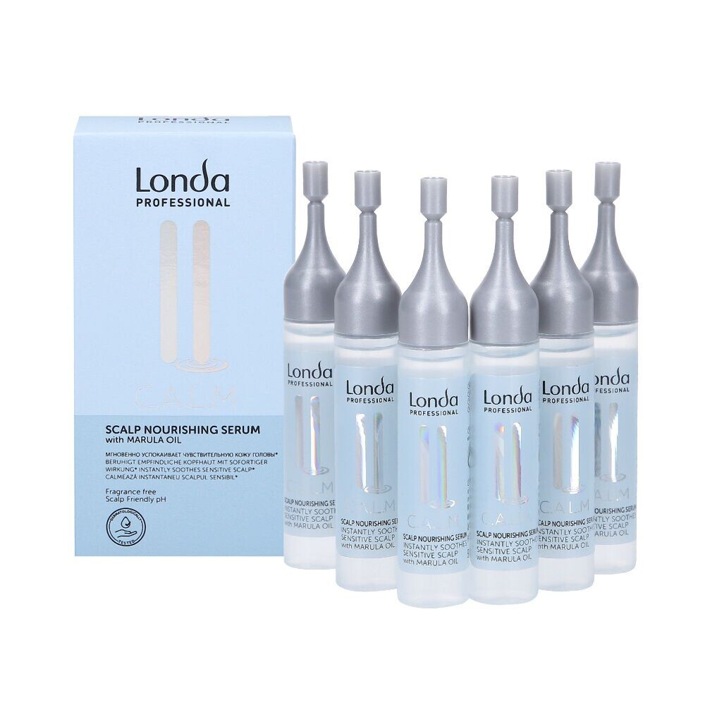 

Londa Professional C.A.L.M Питательная сыворотка для кожи головы, 6x9 мл
