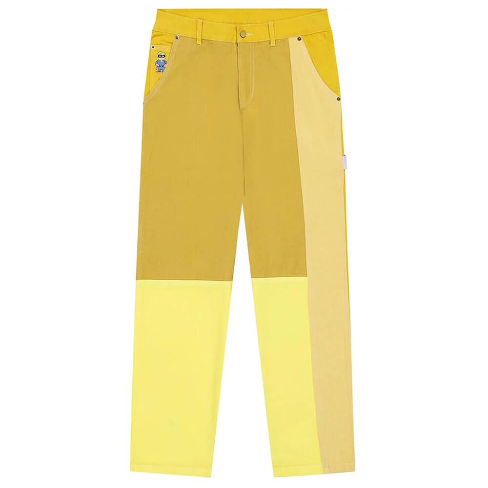 

Брюки KidSuper Colorblock, желтый