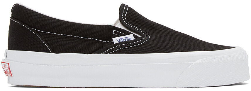 

Черные кроссовки OG Classic без шнурков Vans